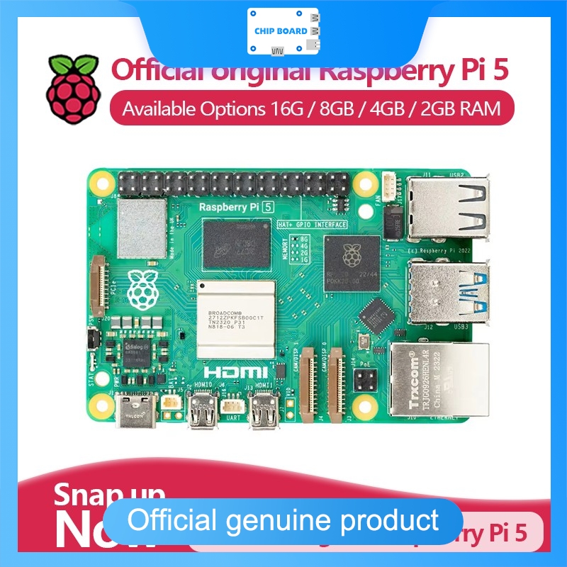 Raspberry Pi 5 8Gb Kit - Computer ufficiale a scheda singola Raspberry