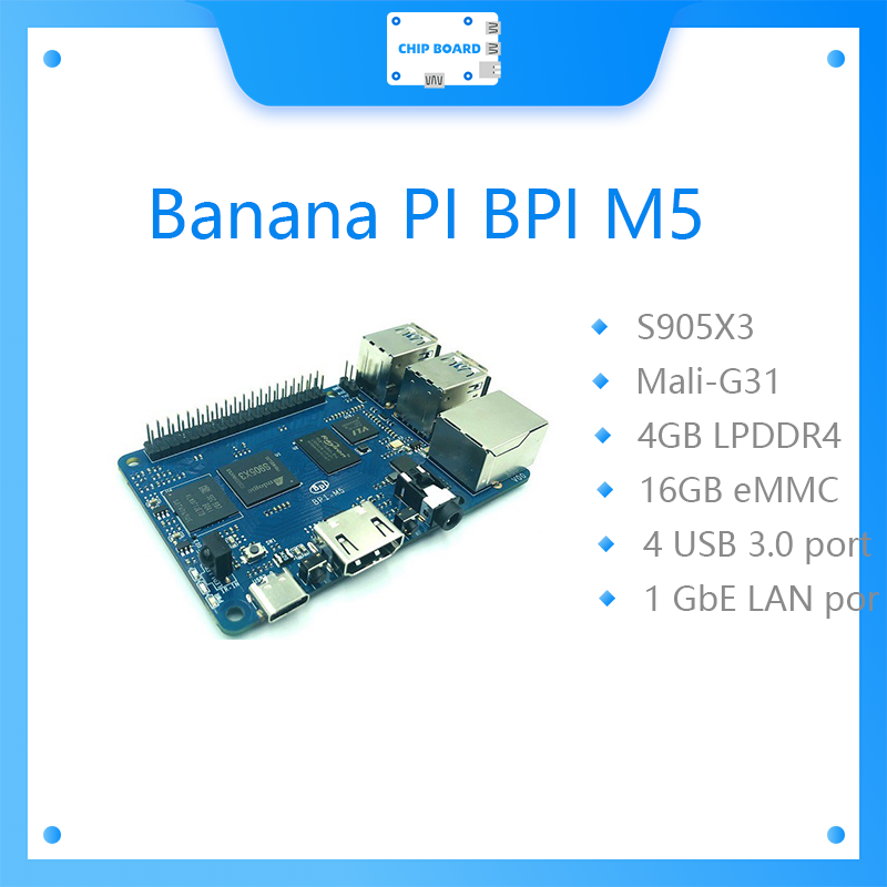 Banana PI BPI M5 Computer a sc - Banana Pi Bpi-M5 recensione e prezzo