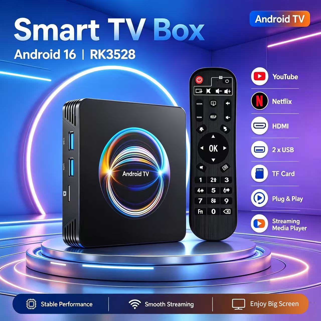 Android 16 X66 TV Box RK3528 Q - Khadas Vim4 8Gb recensione e prezzo