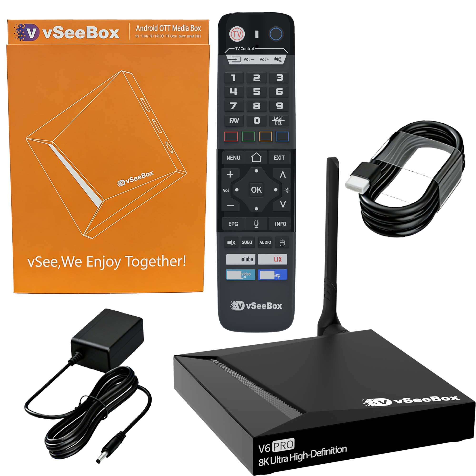 VSeeBox V6 Pro 2026 Ultima Ver - Khadas Vim4 8Gb recensione e prezzo